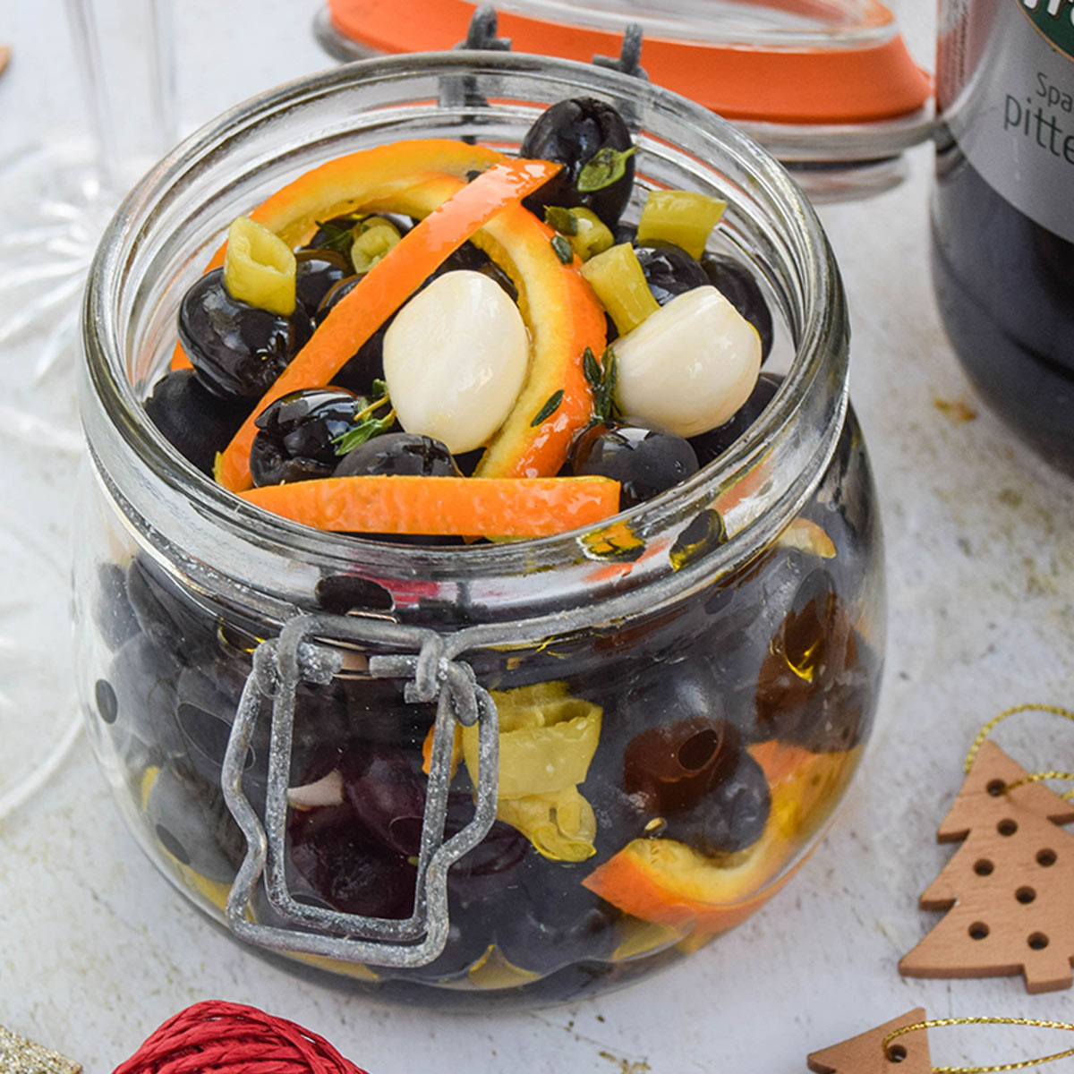 Chilli Thyme Orange Olives Recipe