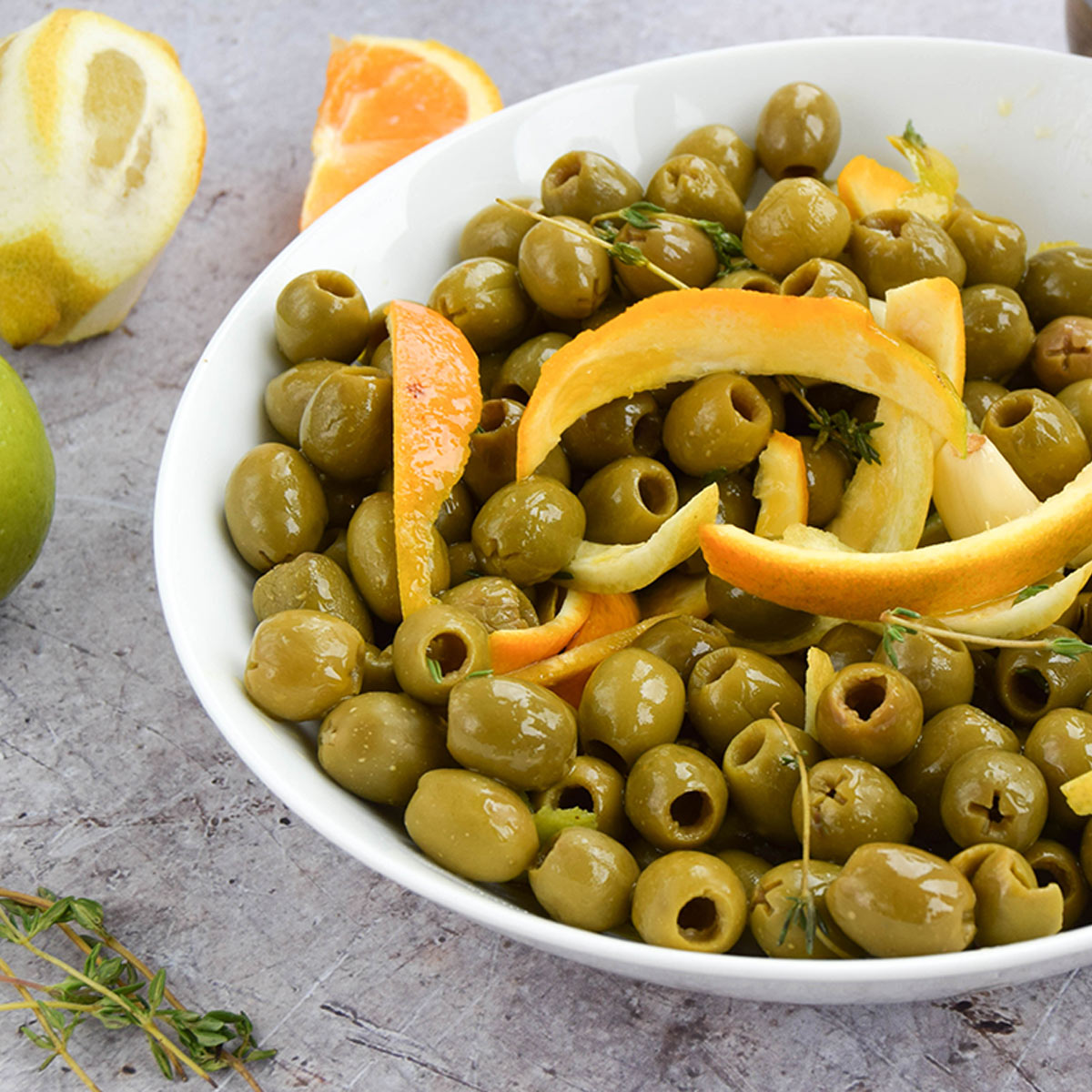 Citrus Marinated Olives Recipe