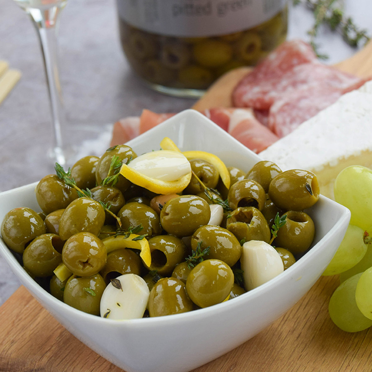 Gin Marinated Olives Recipe