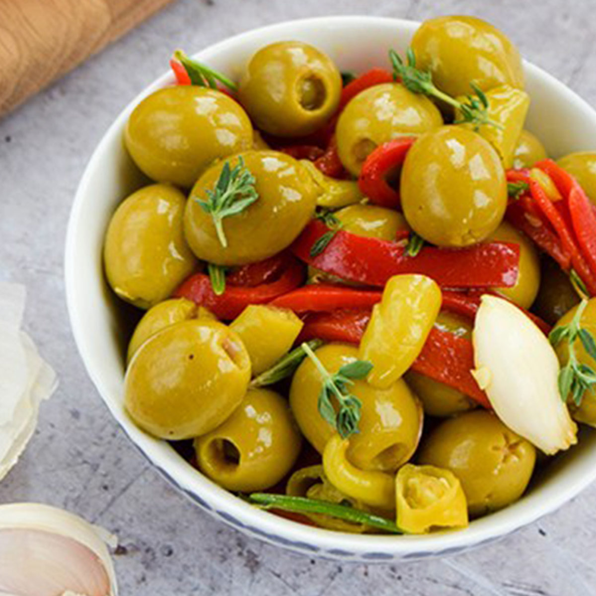 Hot Spicy Anchovy Olives Recipe