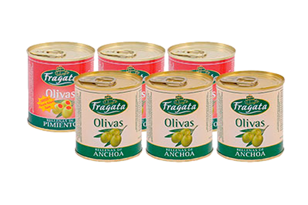 Olives-in-tins Olives in tins
