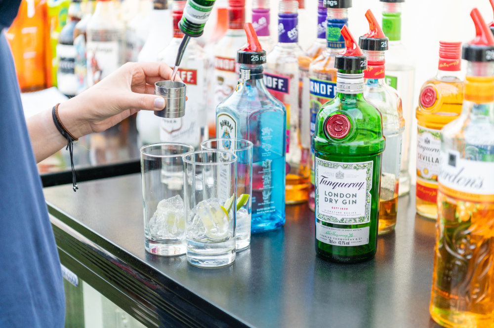 Neptune Bars spirits